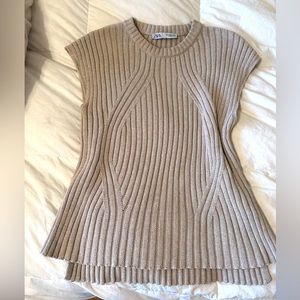 ZARA Short sleeve sweater